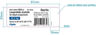 Label C (Leuprolide Acetate Injection 16)